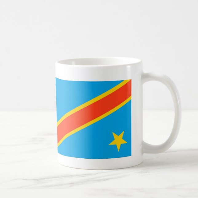 Flagge der Tasse Kongo (Rechts)