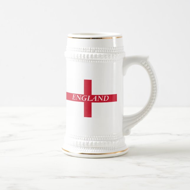 Flagge der Tasse von England (Rechts)