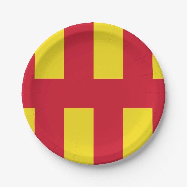 Flagge der Teller von Northumberland Paper (Vorderseite)