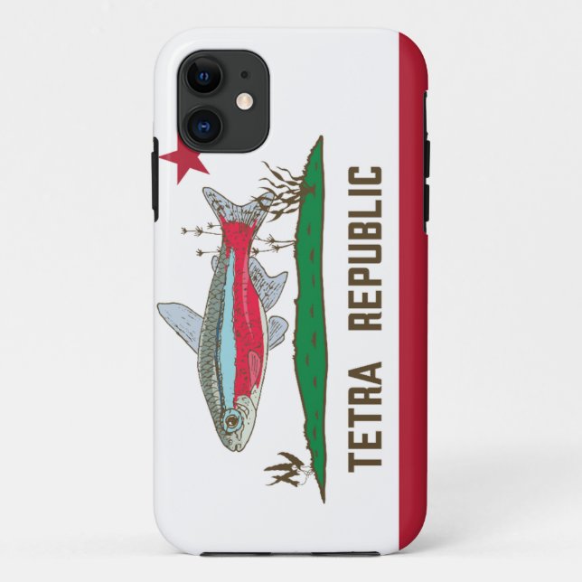 Flagge der Tetra Case-Mate iPhone Hülle (Rückseite)