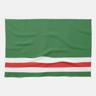 Flagge der Tschetschenischen Republik Itschkerien Geschirrtuch