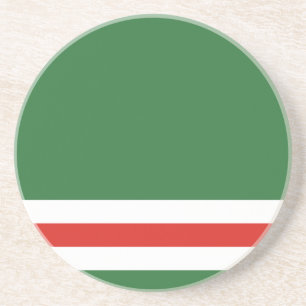 Flagge der Tschetschenischen Republik Itschkerien Getränkeuntersetzer