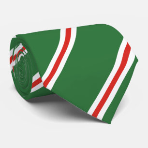 Flagge der Tschetschenischen Republik Itschkerien Krawatte