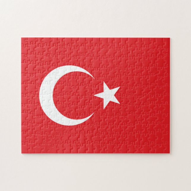 Flagge der Türkei (Horizontal)