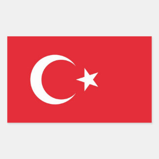 Flagge der Türkei: Aufkleber