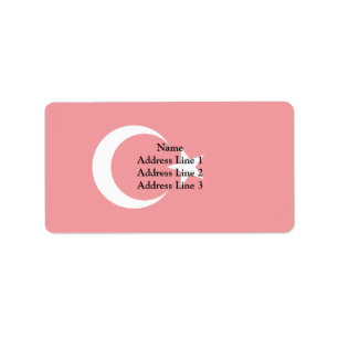 Flagge der Türkei, Trinidad und Tobago Adressaufkleber