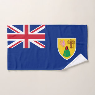 Flagge der Turks- und Caicosinseln Handtuch