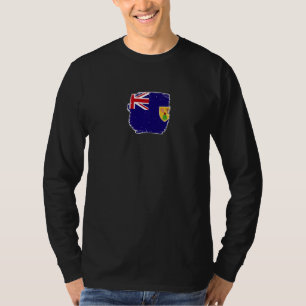 Flagge der Turks- und Caicosinseln T-Shirt