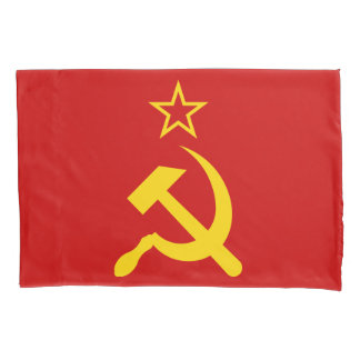 Flagge der UdSSR - sowjetische Gewerkschaft Kissenbezug