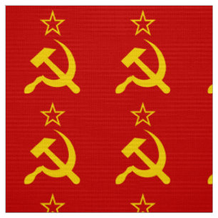 Flagge der UdSSR - sowjetische Gewerkschaft Stoff