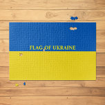 Flagge der Ukraine 20"x30"<br><div class="desc">20"x30" Puzzle der Flagge der Ukraine ist in den Farben blau und gelb. Flag der ukrainischen Typografie. Andere Größen sind erhältlich. Sandy unter admin@giftsyoutreasure.com kontaktieren</div>