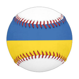 Flagge der Ukraine Baseball