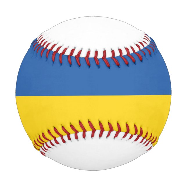 Flagge der Ukraine Baseball (Vorderseite)