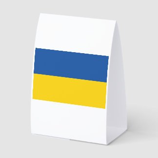 Flagge der Ukraine Button Tischaufsteller