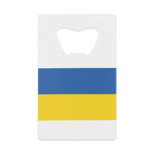 Flagge der Ukraine Geldbeutel Flaschenöffner