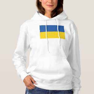 Flagge der Ukraine Hoodie
