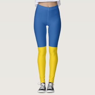 Flagge der Ukraine Leggings