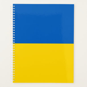 Flagge der Ukraine Planer