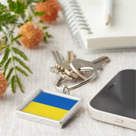 Flagge der Ukraine Schlüsselanhänger