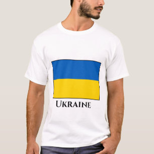 Flagge der Ukraine T-Shirt