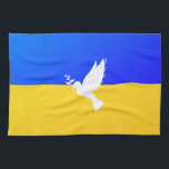 Flagge der Ukraine - Taube des Friedens - Freiheit Geschirrtuch<br><div class="desc">Flagge der Ukraine - Taube des Friedens - Freiheit - Friedensunterstützung - Solidarität - ukrainische Flagge - Starke Gemeinsamkeit - Sieg der Freiheit ! Machen wir die Welt zu einem besseren Ort - alle zusammen! Eine bessere Welt beginnt - abhängig - braucht Ihr auch! Sie können auf mehr als 1000...</div>