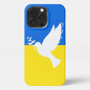 Flagge der Ukraine - Taube des Friedens - Freiheit iPhone 13 Pro Hülle