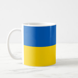 Flagge der Ukraine (Ukrainisch) Kaffeetasse