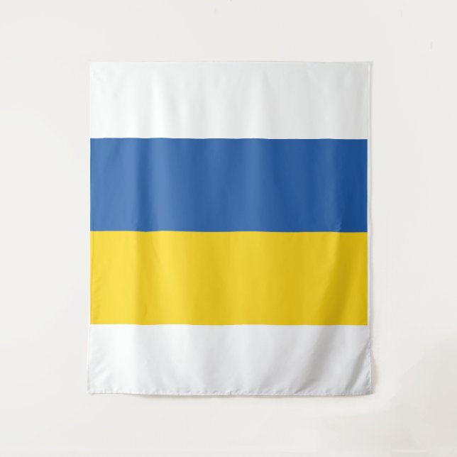 Flagge der Ukraine Wandteppich (Vorderseite)