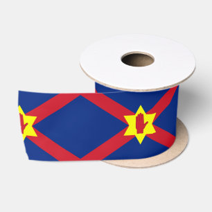 Flagge der Ulster Nation (Nordirland) Satinband
