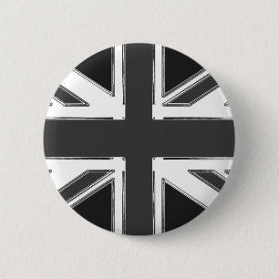 Flagge der Union - Chrome Button