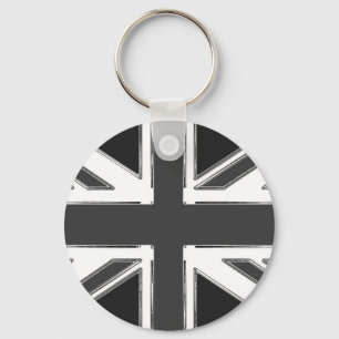 Flagge der Union - Chrome Schlüsselanhänger
