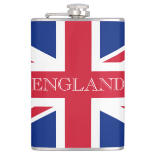 Flagge der Union England Flachmann