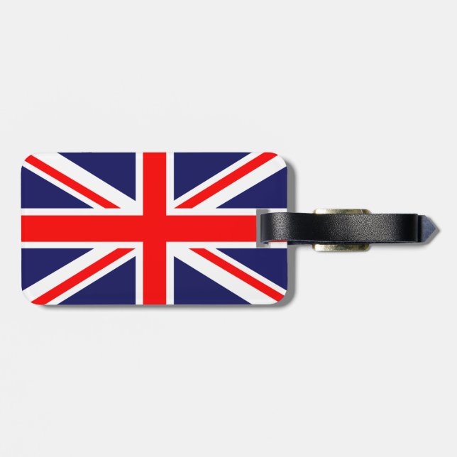 Flagge der Union Gepäckanhänger (Rückseite horizontal)