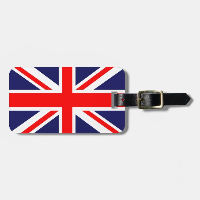 Flagge der Union Gepäckanhänger (Vorderseite horizontal)