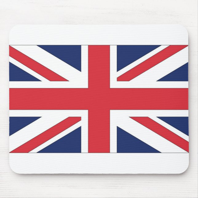 Flagge der Union/Gewerkschaft des Vereinigten Köni Mousepad (Vorne)