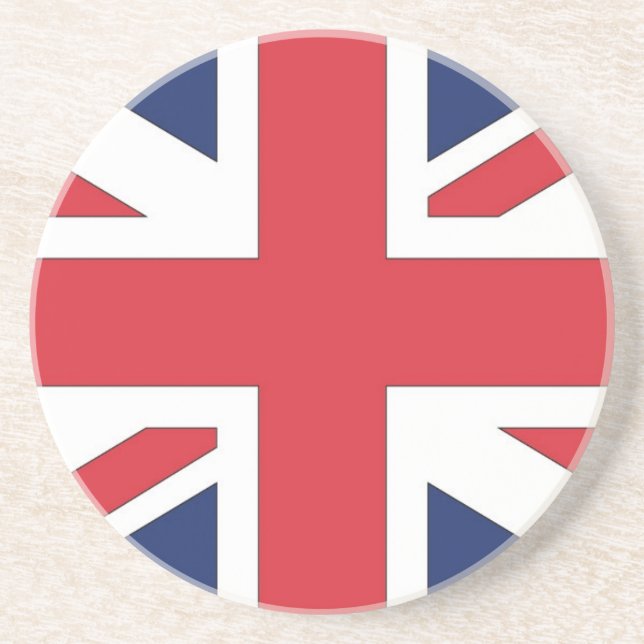 Flagge der Union/Gewerkschaft des Vereinigten Köni Untersetzer (Vorne)