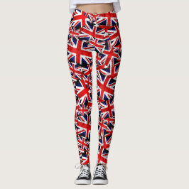 Flagge der Union Jack British England Leggings