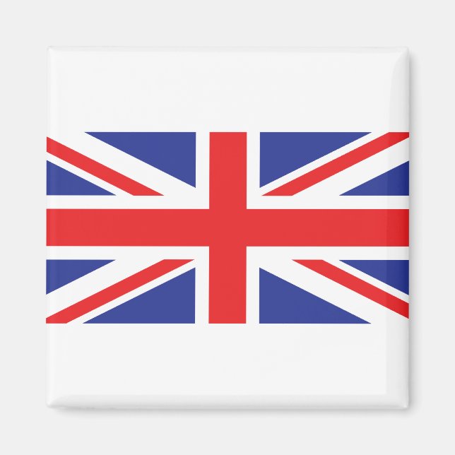Flagge der Union Jack UK Magnet (Vorne)