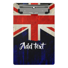 Flagge der Union Mini Klemmbrett