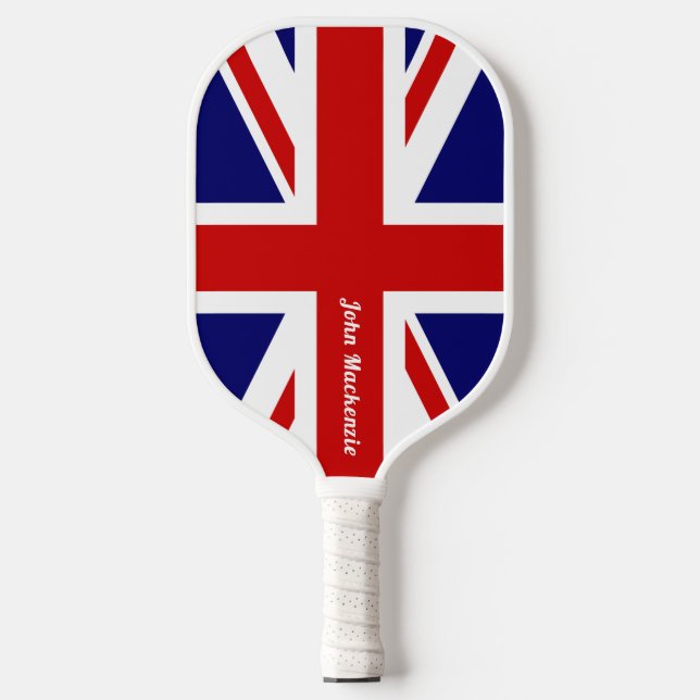 Flagge der Union - Personalisiert Pickleball Schläger (Vorderseite)