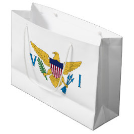 Flagge der US-Jungfrauen Große Geschenktüte