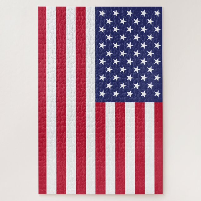 Flagge der USA (Vertikal)