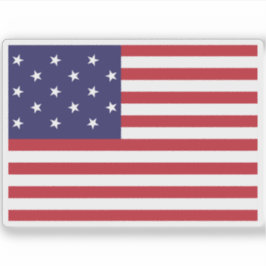 Flagge der USA (1795-1818) Aufkleber