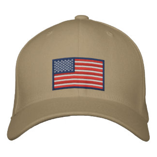 Flagge der USA Bestickte Kappe