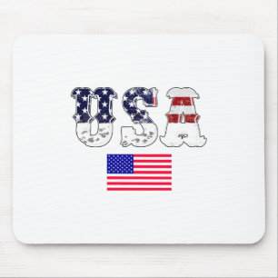 Flagge der USA - Flagge - Amerika - Amerika - Amer Mousepad
