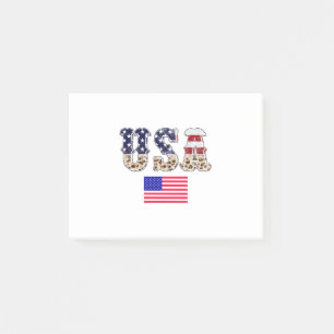 Flagge der USA - Flagge - Amerika - Amerika - Amer Post-it Klebezettel