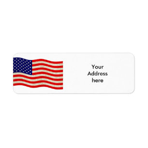 Flagge der USA - grungy