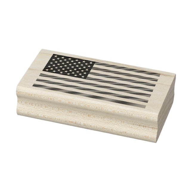 Flagge der USA Gummistempel (Stempel)