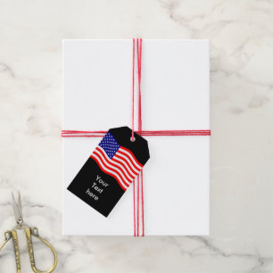 Flagge der USA - Ihre Ideen Geschenkanhänger