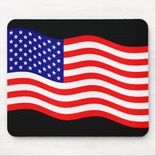 Flagge der USA - Ihre Ideen Mousepad
